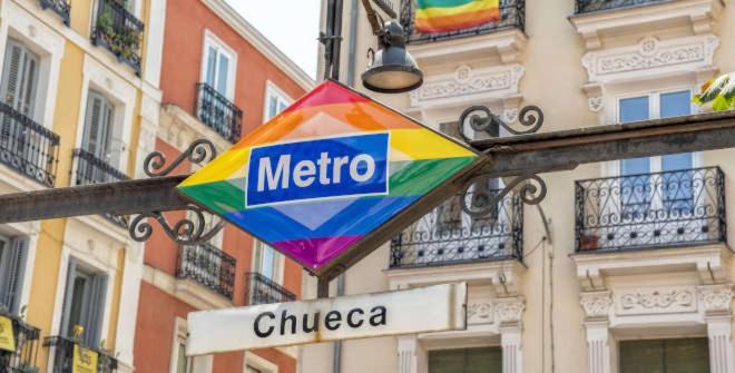 Acogedor Apartamento Con Balcon En El Barrio De Chueca, Gran Via Con Aire Acondicionado Y Calefaccion มาดริด ภายนอก รูปภาพ